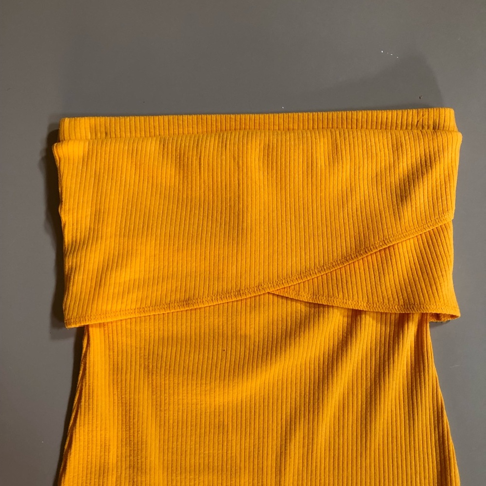 ASOS Petite Yellow Mini Dress - Picture 3 of 6